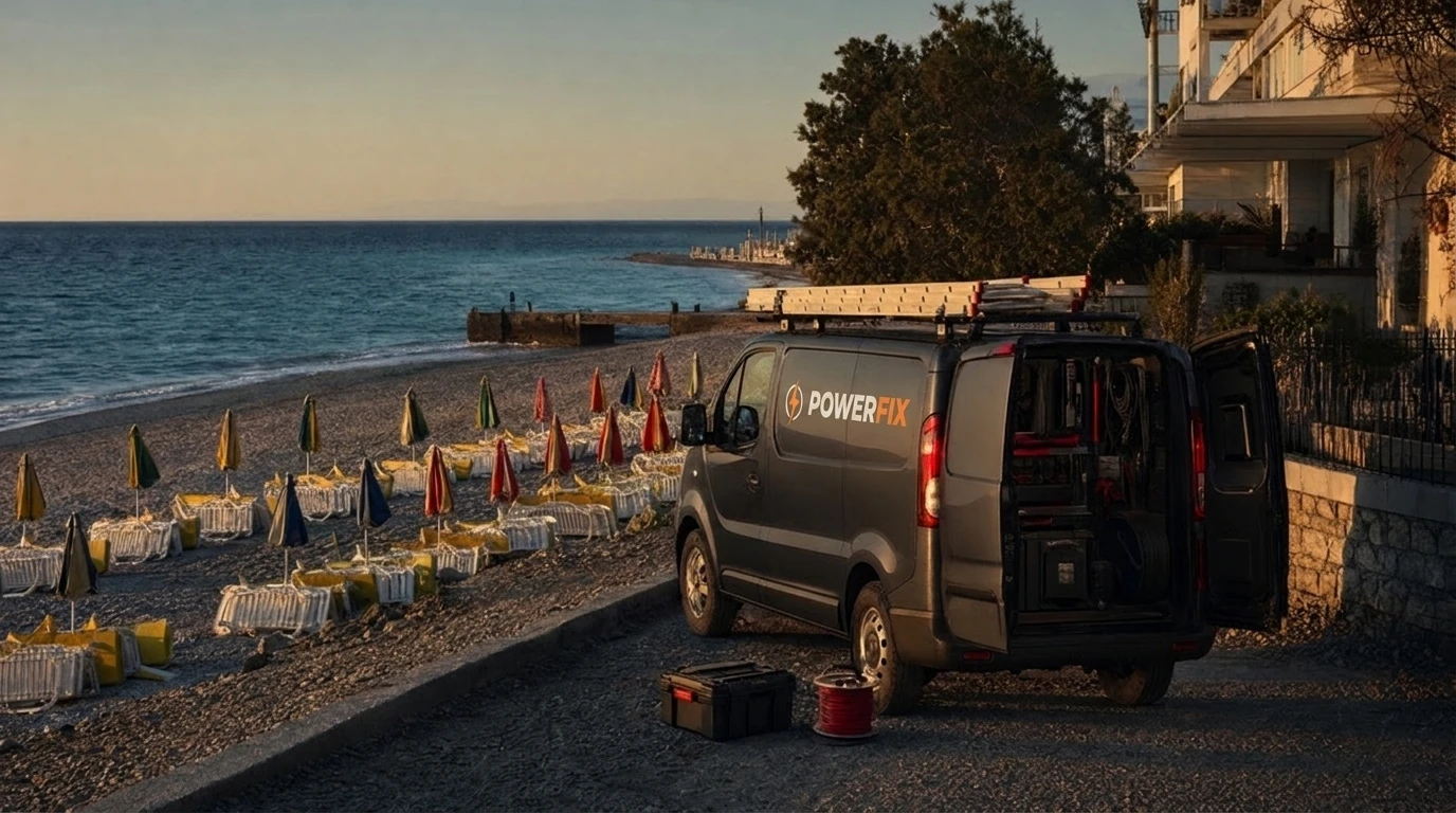 POWERFIX BM — ηλεκτρολογικές εγκαταστάσεις, Περαία Θεσσαλονίκης